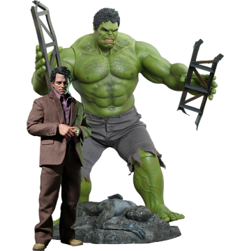 Hot Toys Banner and Hulk Sideshow Exclusive