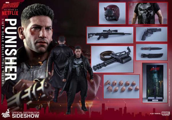 The Punisher Daredevil Hot Toys Actionfigur - Bild 4