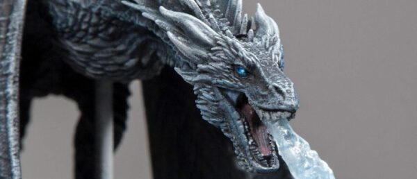 Game of Thrones Actionfigur Viserion Ice Dragon Från Mcfarlane toys