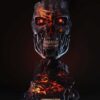 Terminator 2 Battle Damaged T-800 1:1 Scale Art Mask