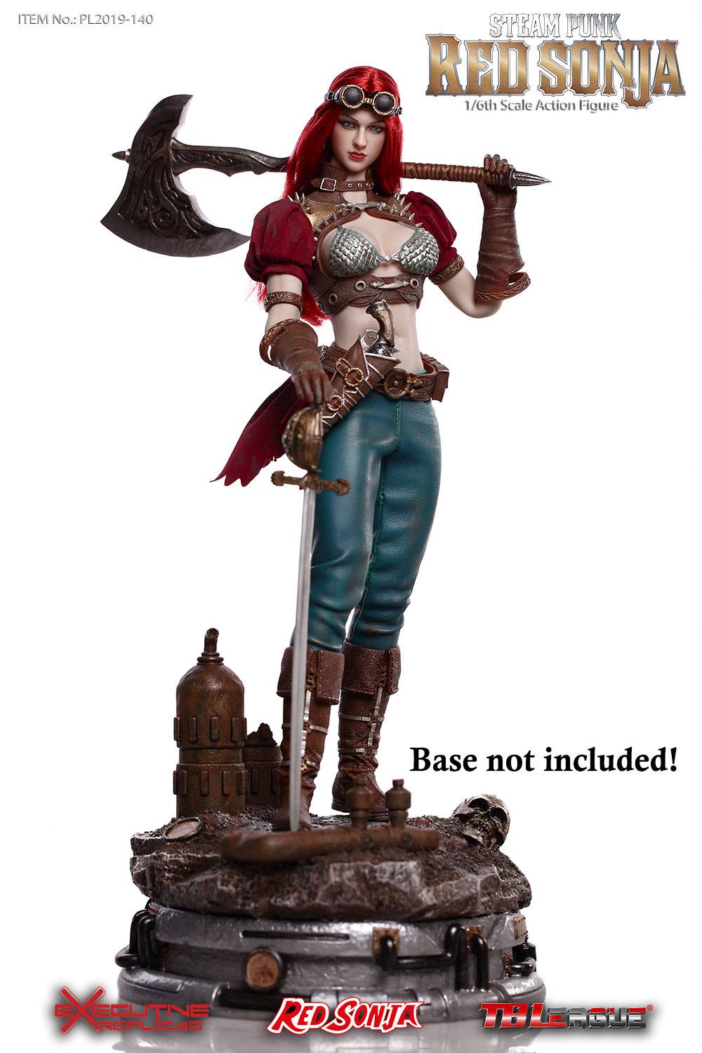 Red Sonja Classic Version Steampunk Actionfigur