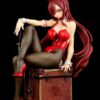 Erza Scarlet Bunny Girl Style Type Red Fairy Tail PVC Staty