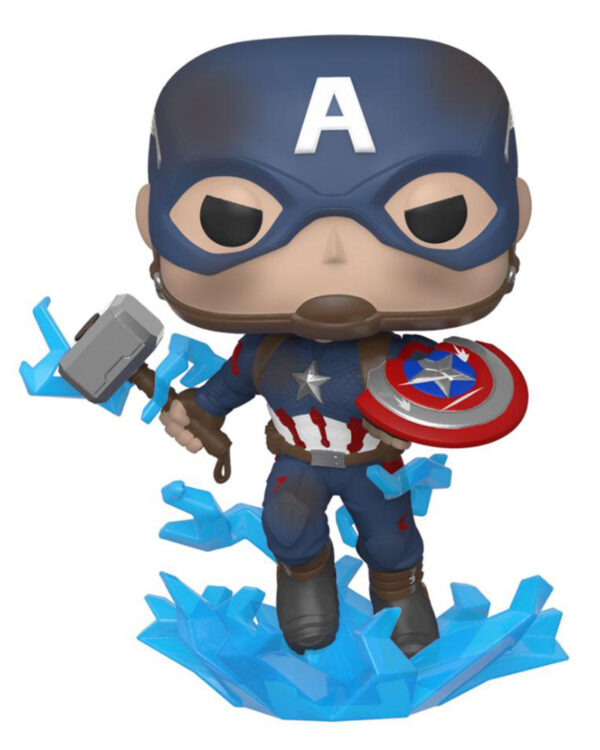 Captain America with Shield & Mjölnir Avengers Endgame POP Vinylfigur