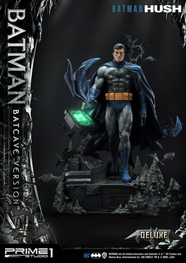 Batman Batcave Deluxe Version Hush Staty