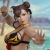 Chun-Li: Player 2 Battle EX Season Pass Street Fighter 1/4 Staty - Bild 3