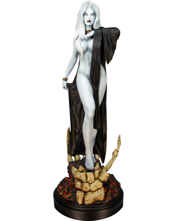 Lady Death Seductress Coffin Comics Staty