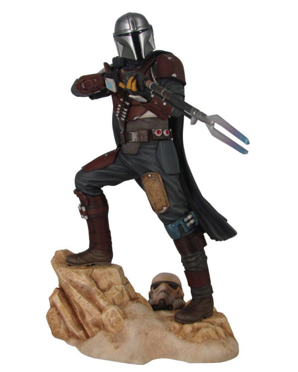 The Mandalorian Star Wars Premier Collection Staty