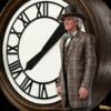 Marty and Doc at the Clock Back to the Future III Deluxe Art Scale Staty - Bild 5