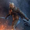 Geralt Witcher 3 Wild Hunt Staty - Bild 3