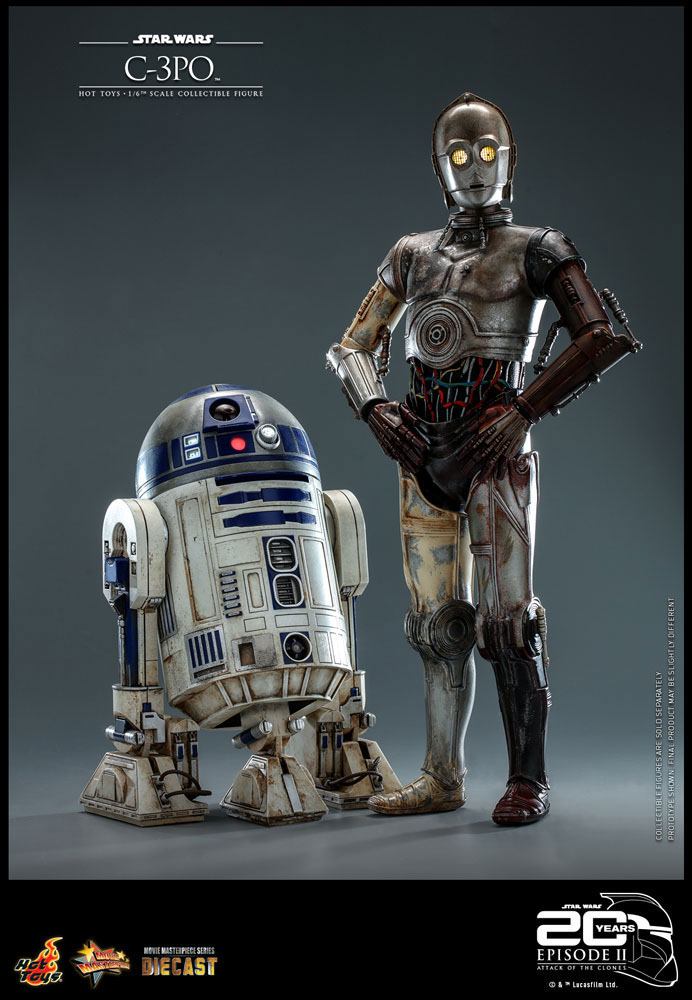 C-3PO Star Wars Ep II Actionfigur 1/6