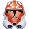 Ahsokas Clone Trooper The Clone Wars Black Series Electronic Helmet