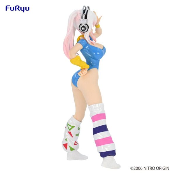 Super Sonico PVC Statue Concept Figure 80's Color Blue Ver - Bild 3