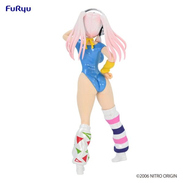 Super Sonico PVC Statue Concept Figure 80's Color Blue Ver - Bild 2