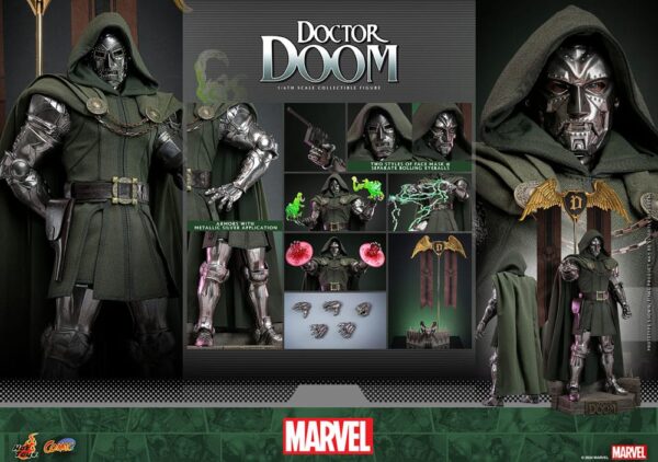 Doctor Doom Marvel Comic Masterpiece Action Figure 1/6 - Bild 5