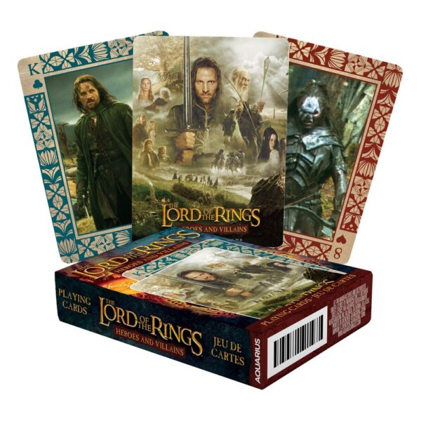 LOTR Playing Cards Heroes & Villains