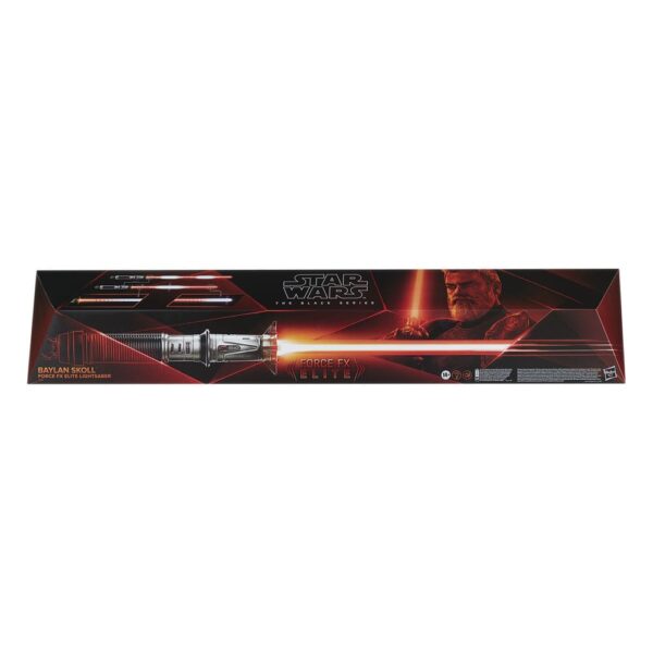 Baylan Skoll SW: Ahsoka Black Series Replica Force FX Elite Lightsaber - Bild 3