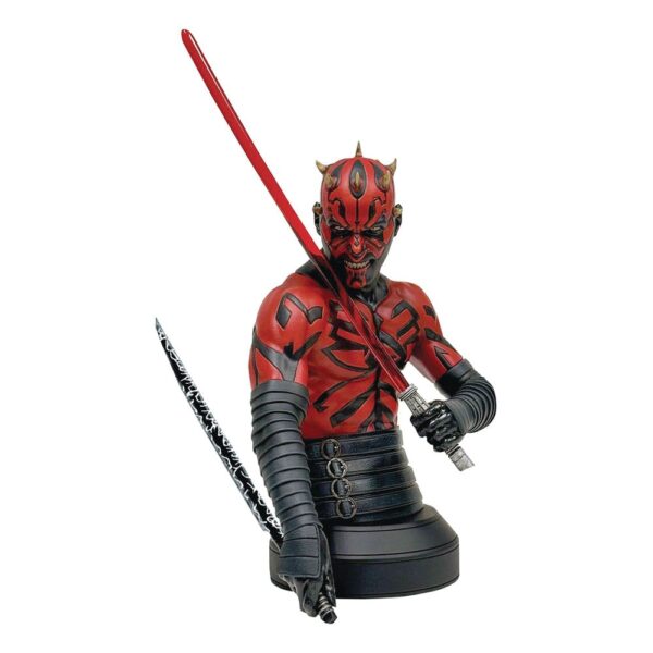 Darth Maul Star Wars The Clone Wars Bust 1/6  (Shirtless)