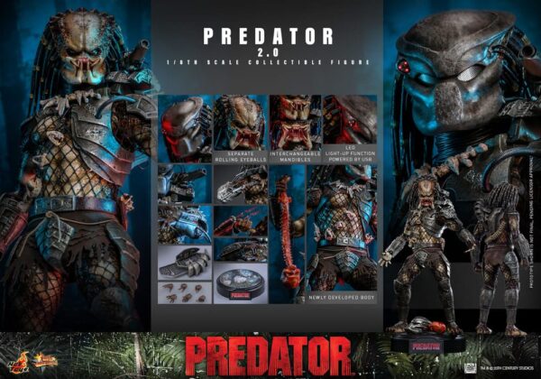 Predator Hot Toys Movie Masterpiece Action Figure 1/6 - Bild 4