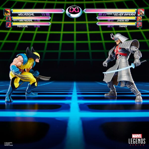 Wolverine vs. Silver Samurai Marvel Legends Gamerverse Action Figure 2-Pack - Bild 3