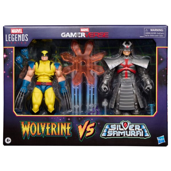 Wolverine vs. Silver Samurai Marvel Legends Gamerverse Action Figure 2-Pack - Bild 2