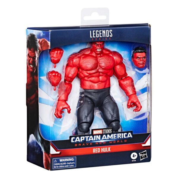 Captain America BNW Marvel Legends Action Figure Red Hulk