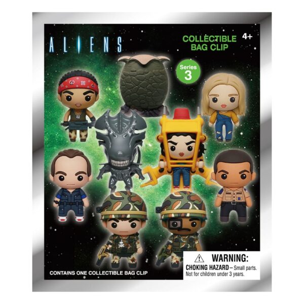 Aliens 3D PVC Bag Clip Aliens Series 3