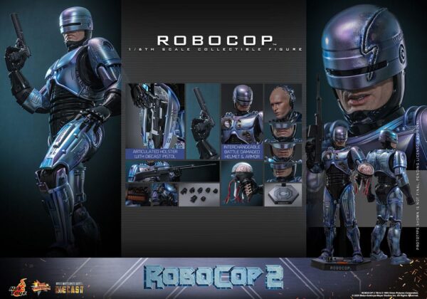RoboCop 2 Movie Masterpiece Diecast Action Figure 1/6 RoboCop - Bild 5