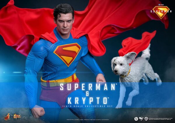 Superman (2025) Movie Masterpiece Action Figure 1/6 Superman & Krypto - Bild 3