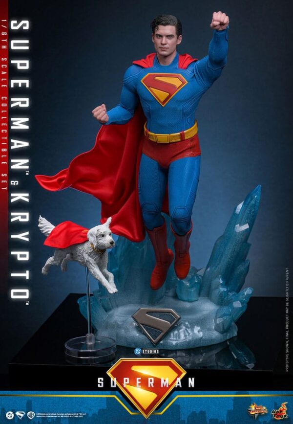 Superman (2025) Movie Masterpiece Action Figure 1/6 Superman & Krypto - Bild 2