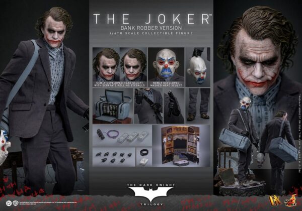 The Dark Knight DX Action Figure 1/6 The Joker (Bank Robber Ver.) - Bild 6
