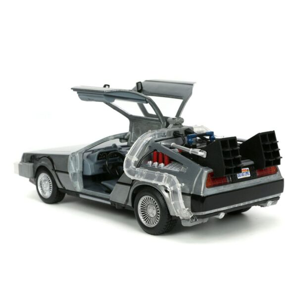 Delorean Back to the Future Diecast Model 1/24 Time Machine - Bild 2