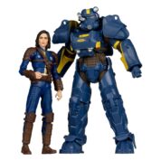 Fallout 4 Statue 2-Pack T-60 Vault Tec & Sole Survivor frÃ¥n McFarlane Toys