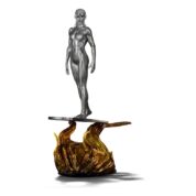 Fantastic Four Art Scale Statue 1/10 Silver Surfer frÃ¥n Iron Studios