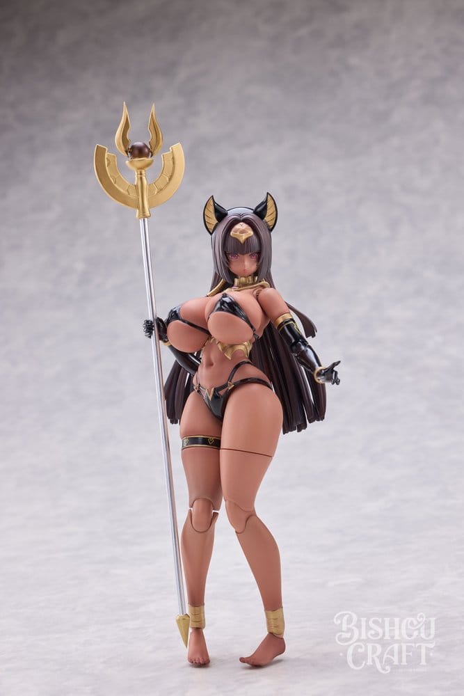 Original Character Isekai Emaki Action Figure 1/12 Egyptian Goddess Bastet frÃ¥n Bishoucraft