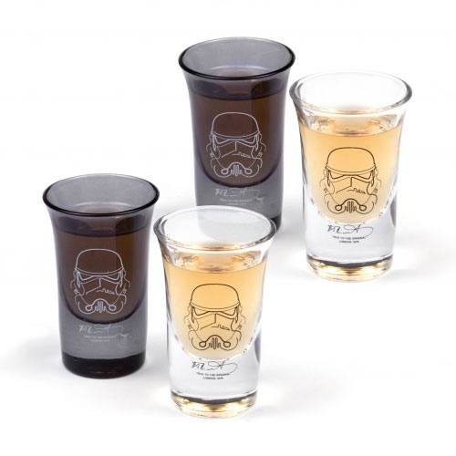 Original Stormtrooper Shotglass 4-Pack frÃ¥n Thumbs Up