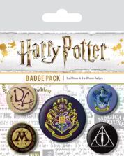 Harry Potter Badge Pins Pack Hogwarts