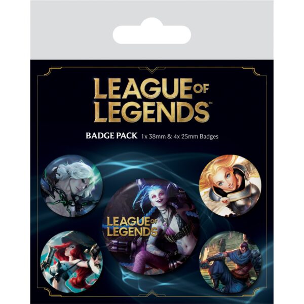 League of Legends Badge Pins Pack