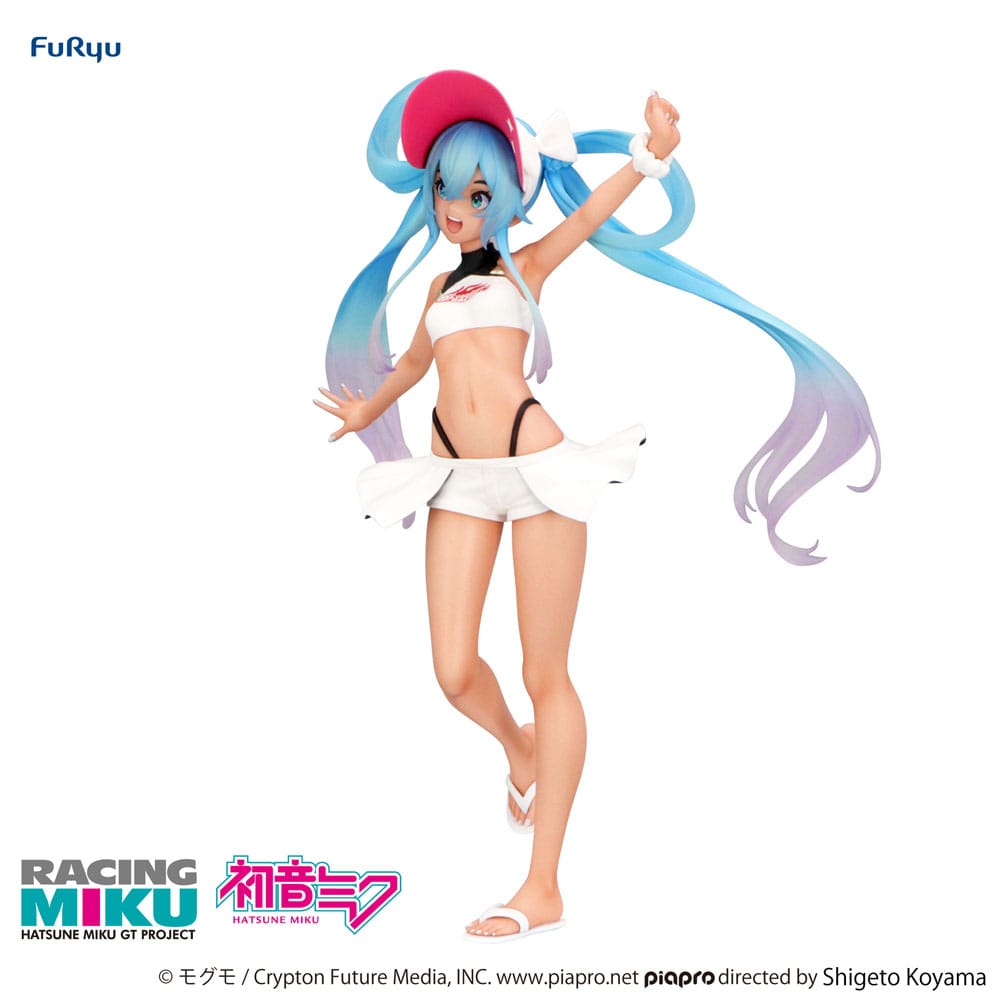 Racing Miku GT Project Trio-Try-iT PVC Statue 2024 Summer Holiday Ver. - Bild 2