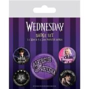 Wednesday Badge Pins Pack