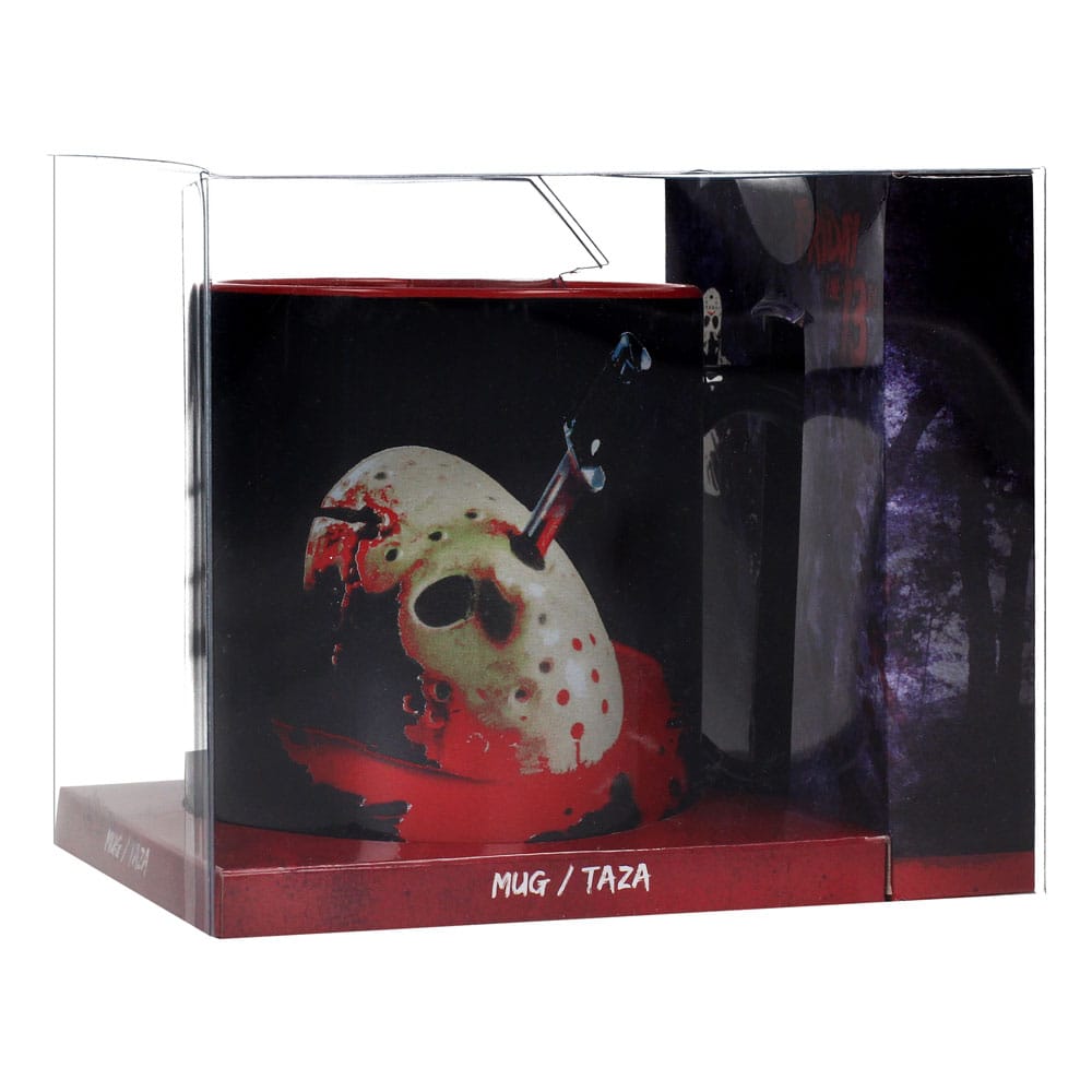 Friday the 13th Gift Set Mug & Keyring Jason's Mask frÃ¥n SD Toys