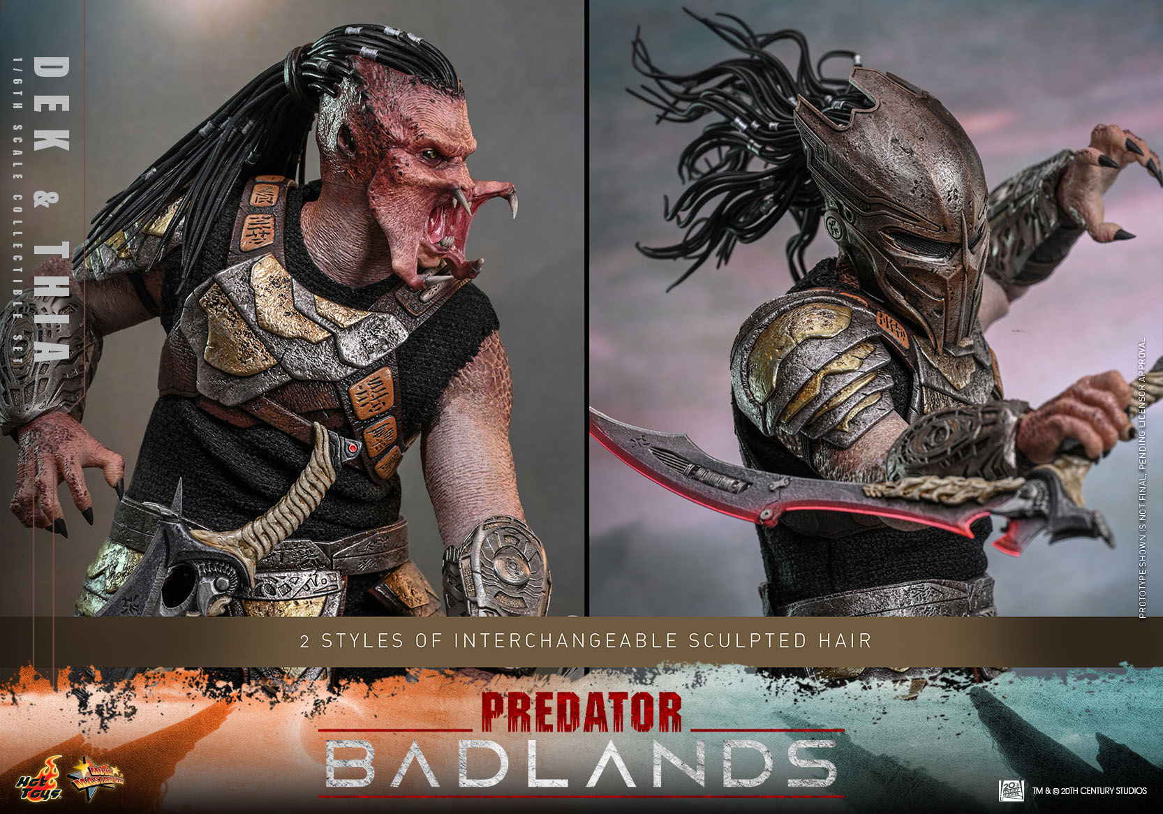 Predator: Badlands: Hot Toys Action Figure 1/6 Dek and Thia - Bild 5