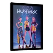 KPop Demon Hunters Collector Print Framed Poster Huntrix
