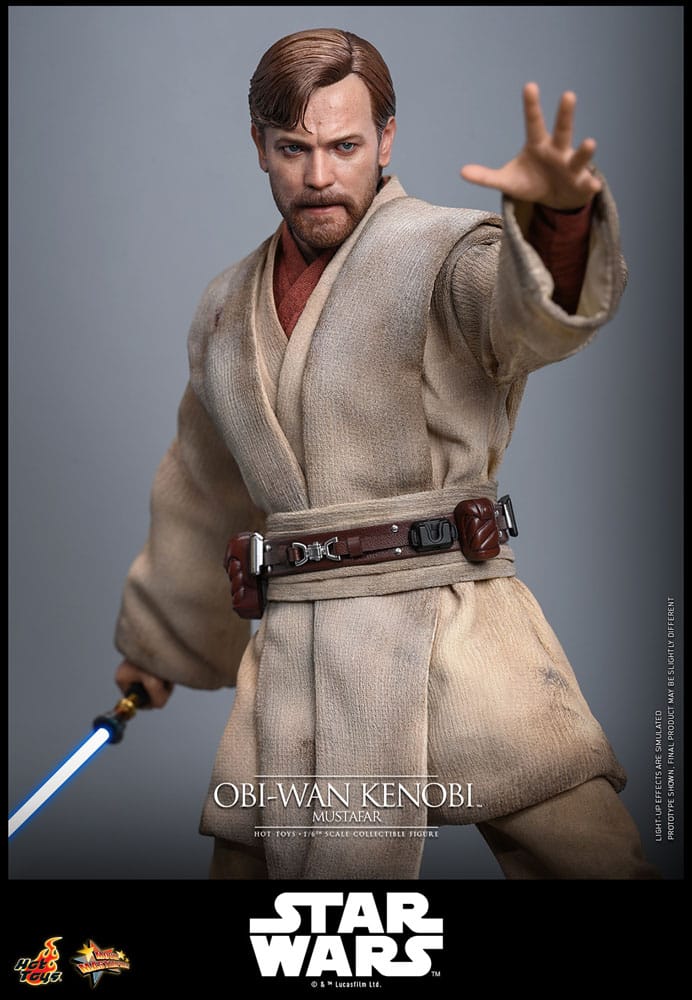 Star Wars: Ep. III Movie Masterpiece Action Fiugre 1/6 Obi-Wan Kenobi (Mustafar) - Bild 3