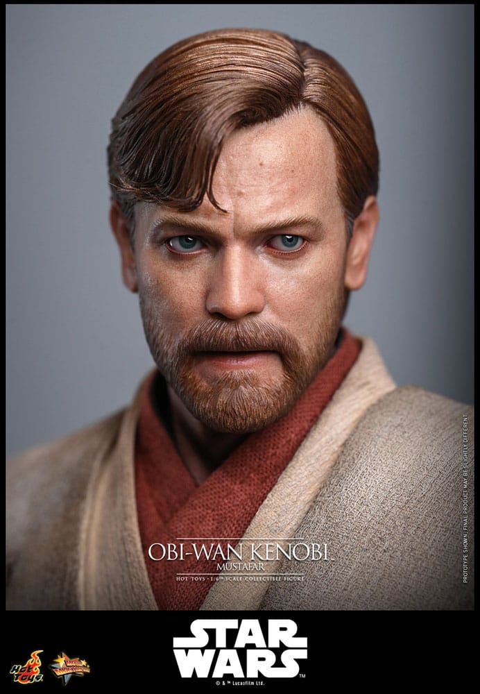 Star Wars: Ep. III Movie Masterpiece Action Fiugre 1/6 Obi-Wan Kenobi (Mustafar) - Bild 4