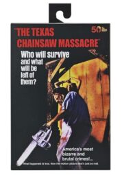 Texas Chainsaw Massacre Clothed Action Figure Leatherface 50th Anniv.