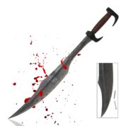 300 Sword Antiqued Steel Replica