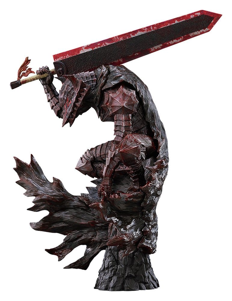 Berserk Pop Up Parade PVC Figure Guts (Berserker Armor): Bloody Paint Ver. L Size frÃ¥n Max Factory