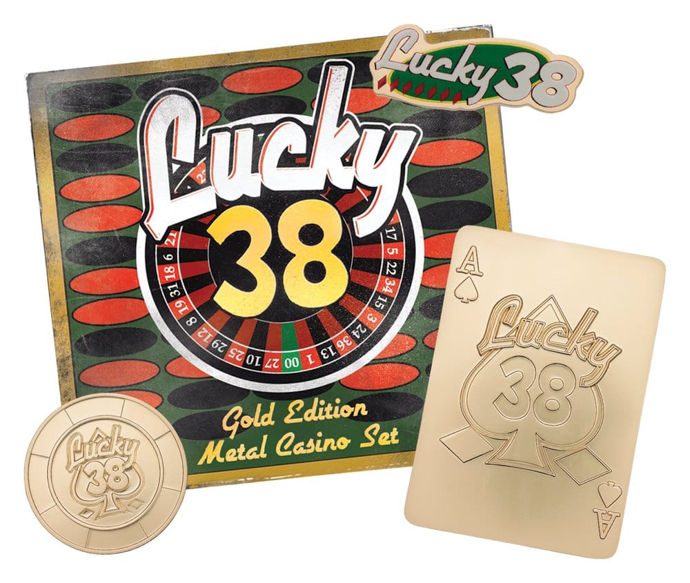 Fallout: New Vegas Replica Lucky 38 Imitation Gold Casino Set Limited Edition frÃ¥n FaNaTtik