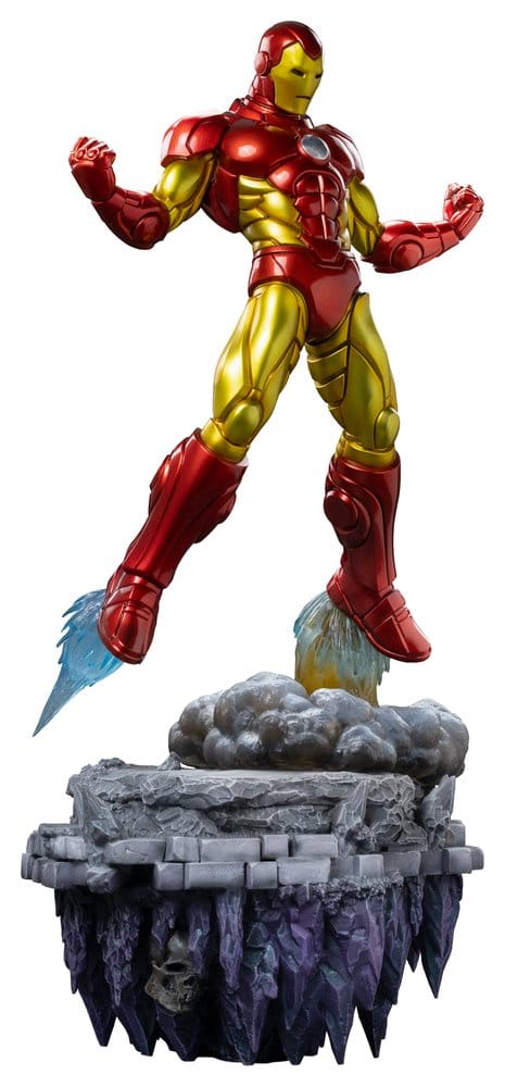 Marvel Comics BDS Art Scale Statue 1/10 Iron Man Deluxe frÃ¥n Iron Studios