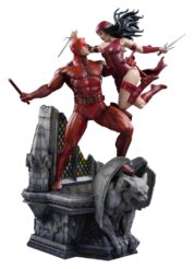Marvel Comics Diorama 1/6 Daredevil & Elektra frÃ¥n Iron Studios